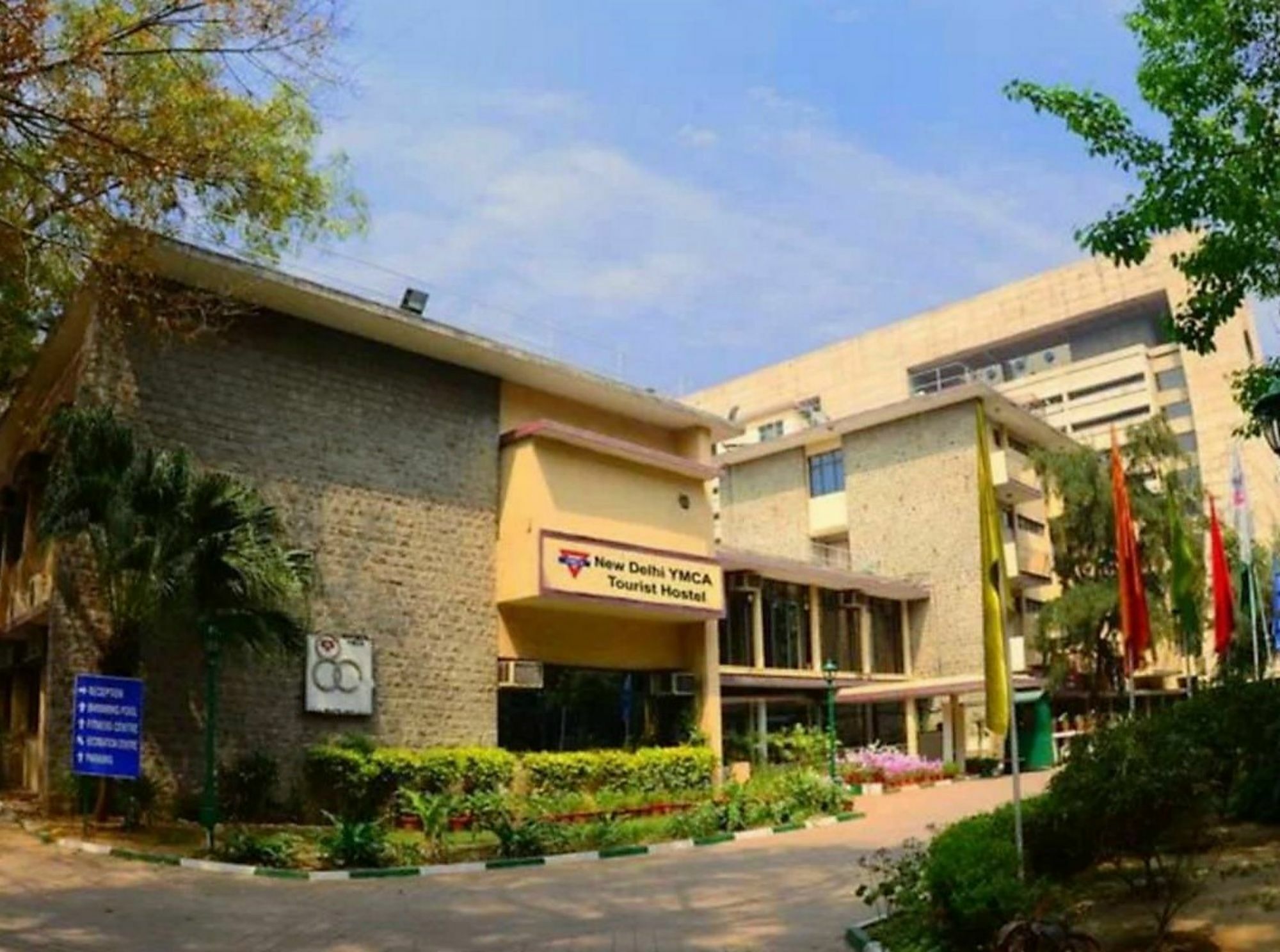 New Delhi Ymca Tourist Hostel Nova Deli Exterior foto